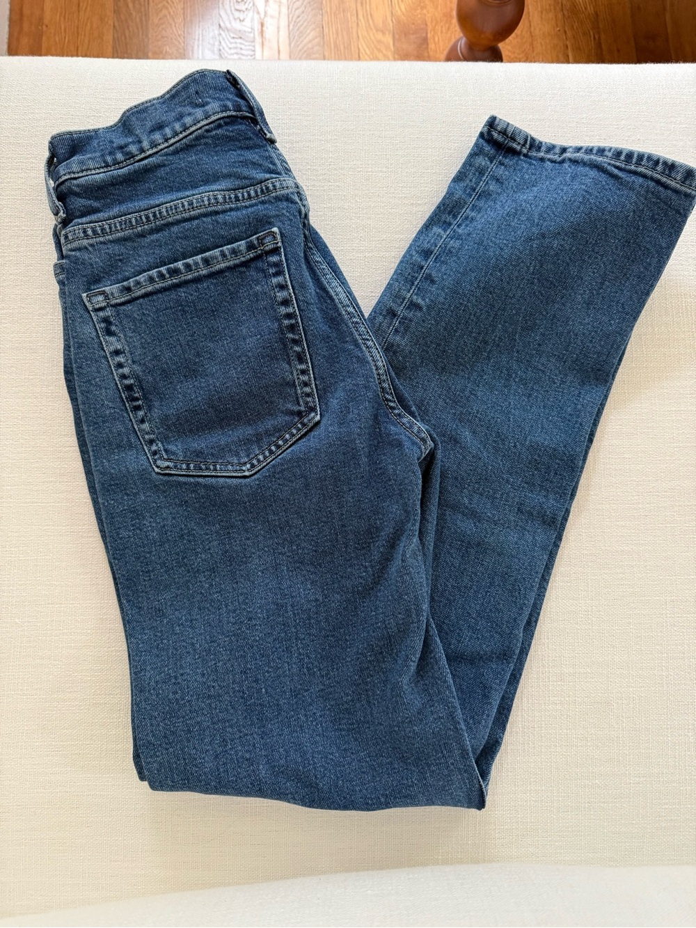 Banana Republic High-Rise 90s Straight Jean - Dark Wash
